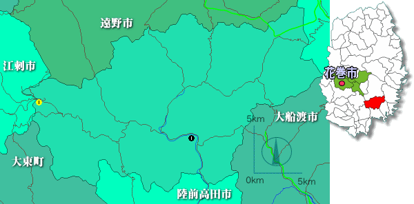 住田地図